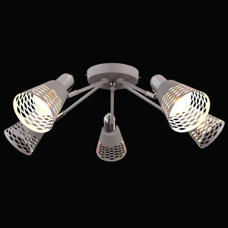 Люстра Natali Kovaltseva VISION 75096/5C GRAY VISION