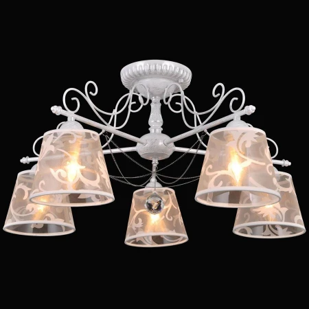 Люстра Natali Kovaltseva TENDERLY 75060/5C WHITE TENDERLY