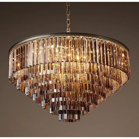 Светильник BLS 30339 1920s Odeon Glass Fringe Chandelier