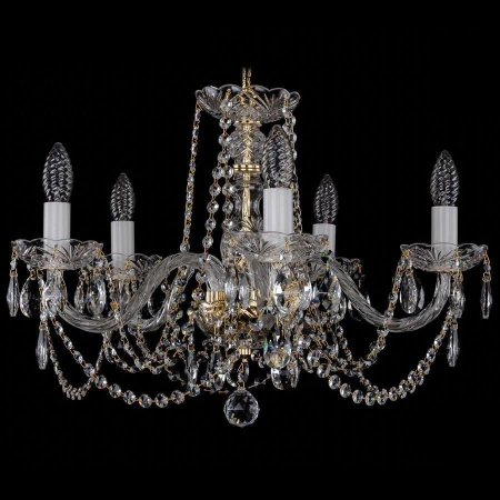 Хрустальная люстра Bohemia Ivele Crystal 1402/5/195/G