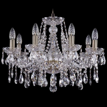 Хрустальная люстра Bohemia Ivele Crystal 1413/8/200/Pa