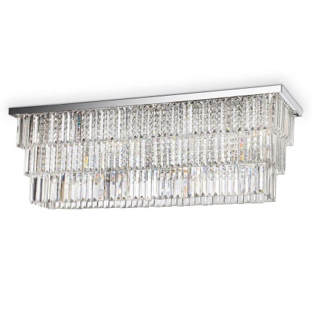 Хрустальный светильник Ideal Lux MARTINEZ PL8 CROMO