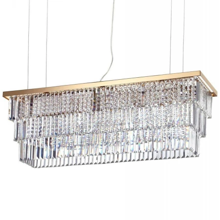 Хрустальный светильник Ideal Lux MARTINEZ SP8 ORO