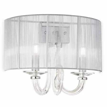 Бра Ideal Lux SWAN AP2 ARGENTO