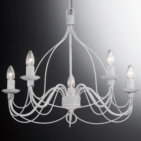 Люстра Ideal Lux CORTE SP5 BIANCO ANTICO CORTE