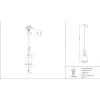 Подвесной светильник Maytoni Tone P002PL-01BZ