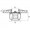 Встраиваемый светильник Lightstar Romb 004060