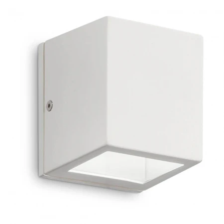 Уличный настенный светильник Ideal Lux Twin AP1 Small Bianco