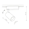 Трековый светодиодный светильник Nowodvorski Profile Iris 9008